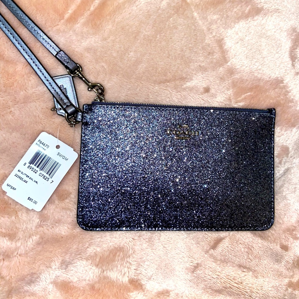 New Coach wristlet with tags